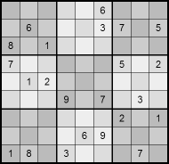 Ett program som löser Sudoku med JavaScript